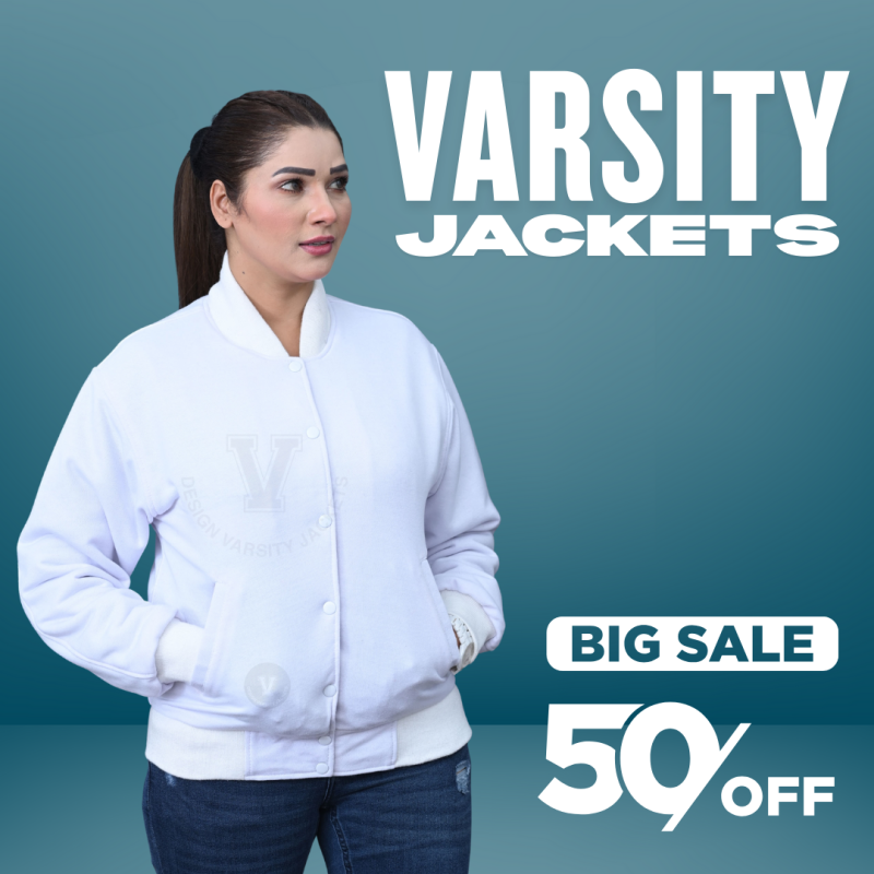 White Letterman Jacket