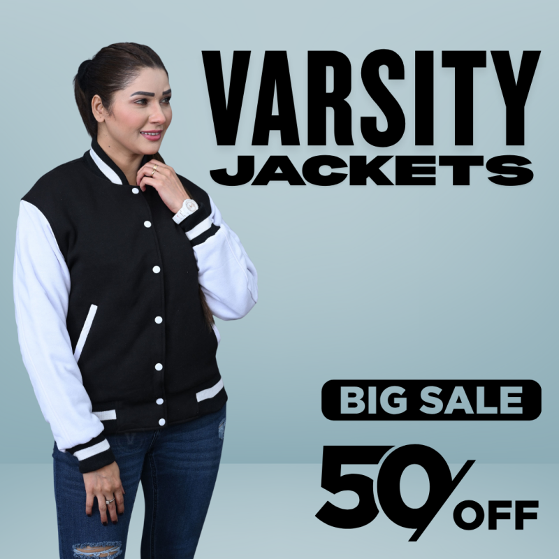 All Black Letterman Jacket