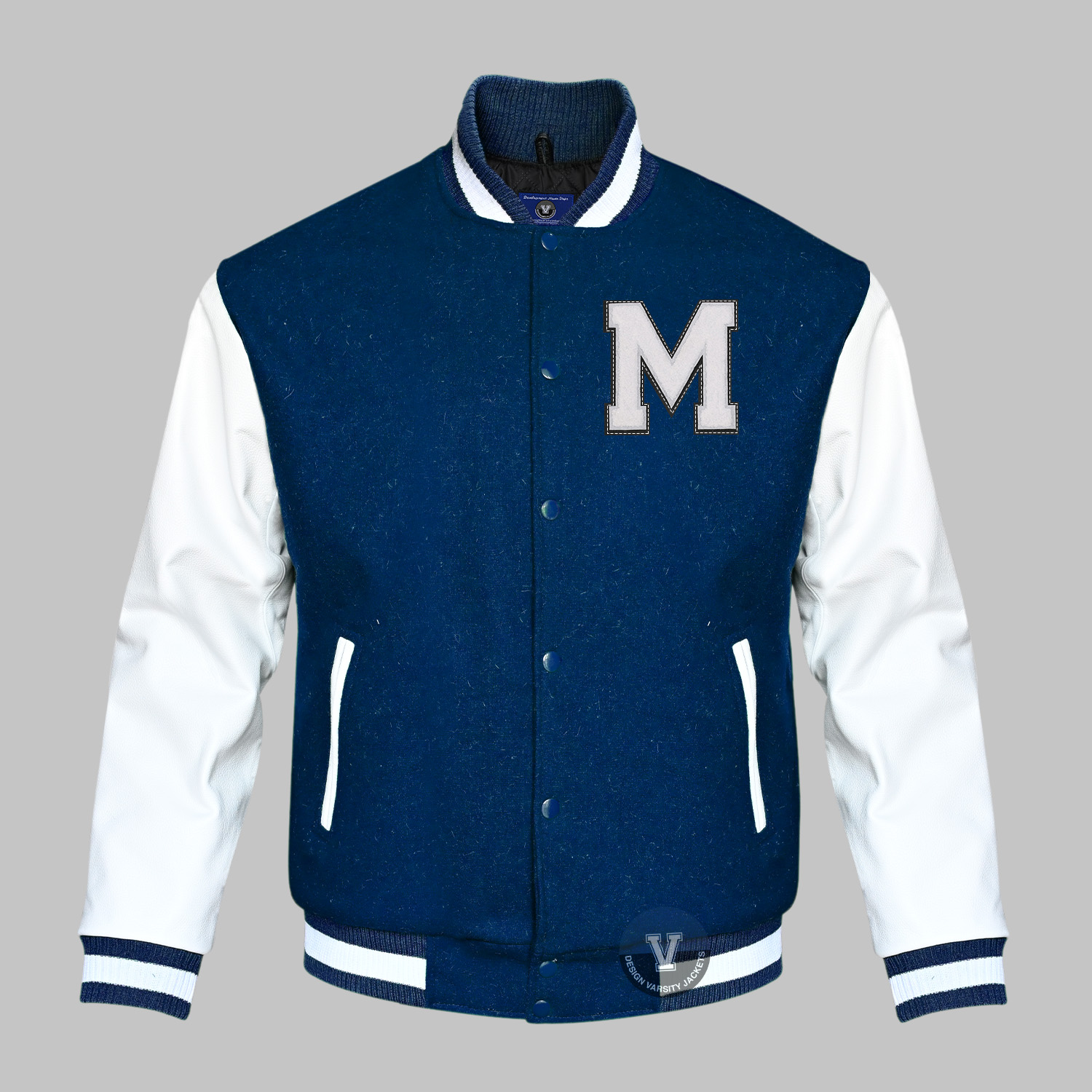 Letterman Jackets Blue And White