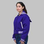 Sailor Collar Varsity Jackets for women