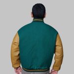 Green And Gold Letterman Jacket