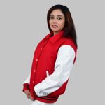 Red And White Varsity Jacket