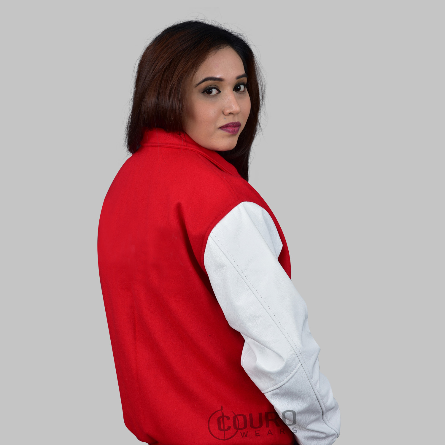 Red And White Varsity Jacket