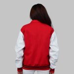 Red And White Varsity Jacket