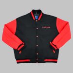 Red Varsity Jacket Vintage front