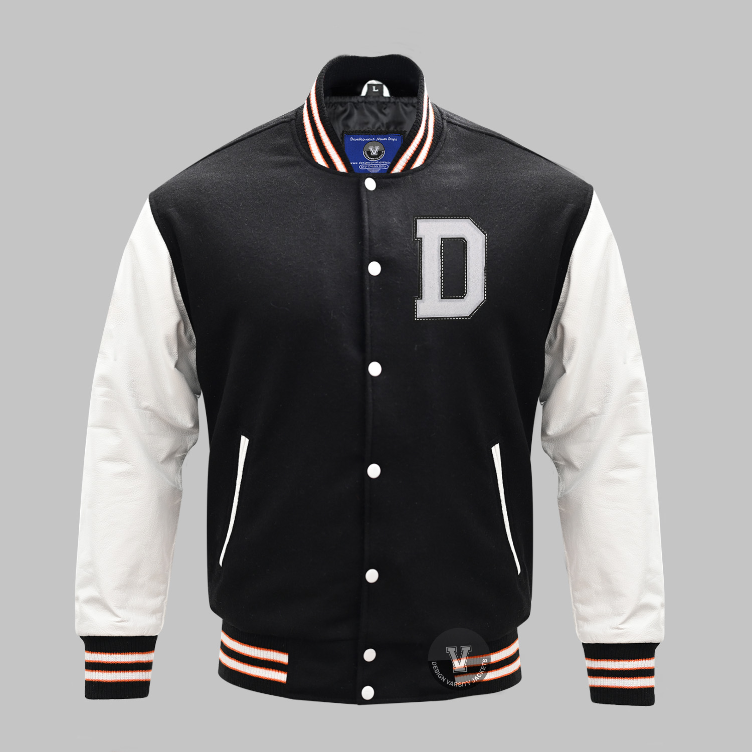 Black & White Varsity Jackets