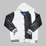 White And Black Varsity Jackets