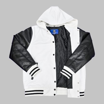 White And Black Varsity Jackets