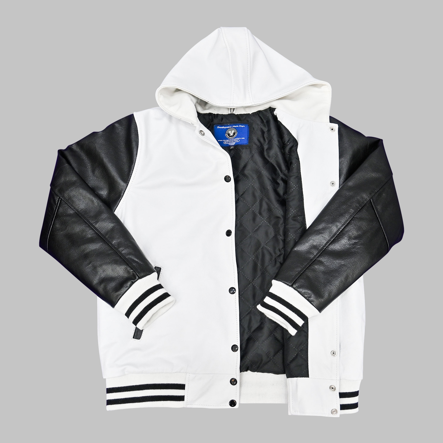 White And Black Varsity Jackets