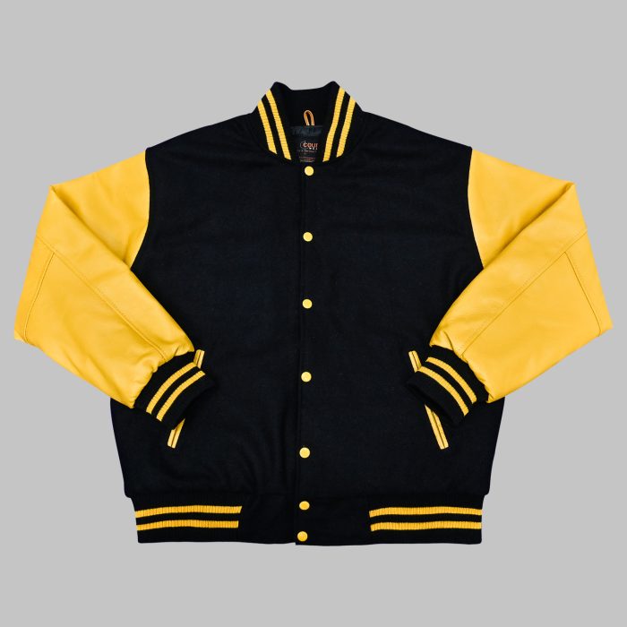 Black And Yellow Varsity Jackets
