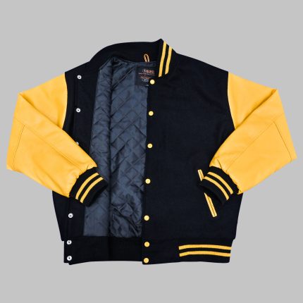 Black And Yellow Varsity Jackets