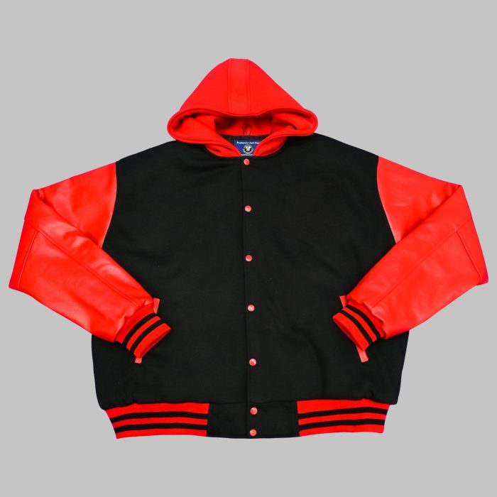 Black And Red Varsity Jackets