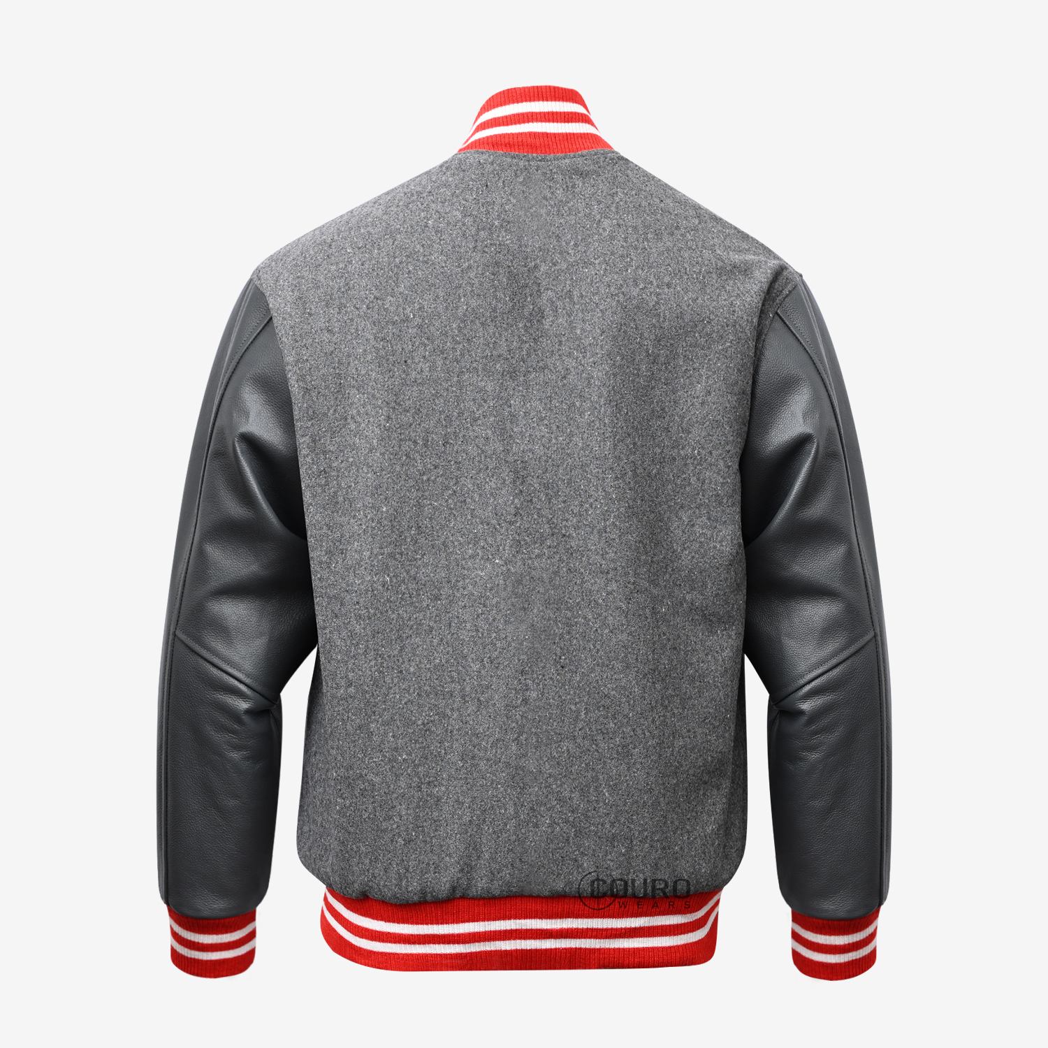 Men Plain Varsity Jacket