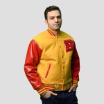 Varsity Jackets Gold And Red
