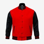 Varsity Jacket Red And Black