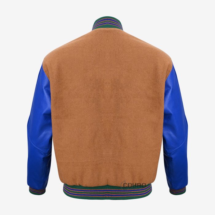 Brown Letterman Jacket