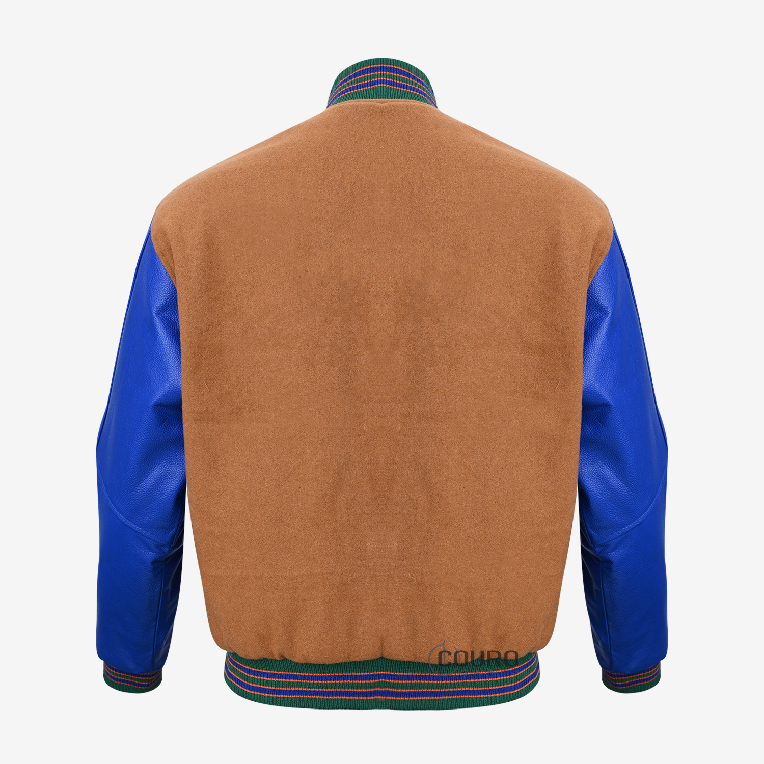Brown Letterman Jacket
