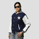 Sailor Collar Varsity Jackets