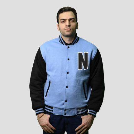 Fleece Varsity Jacket Mens