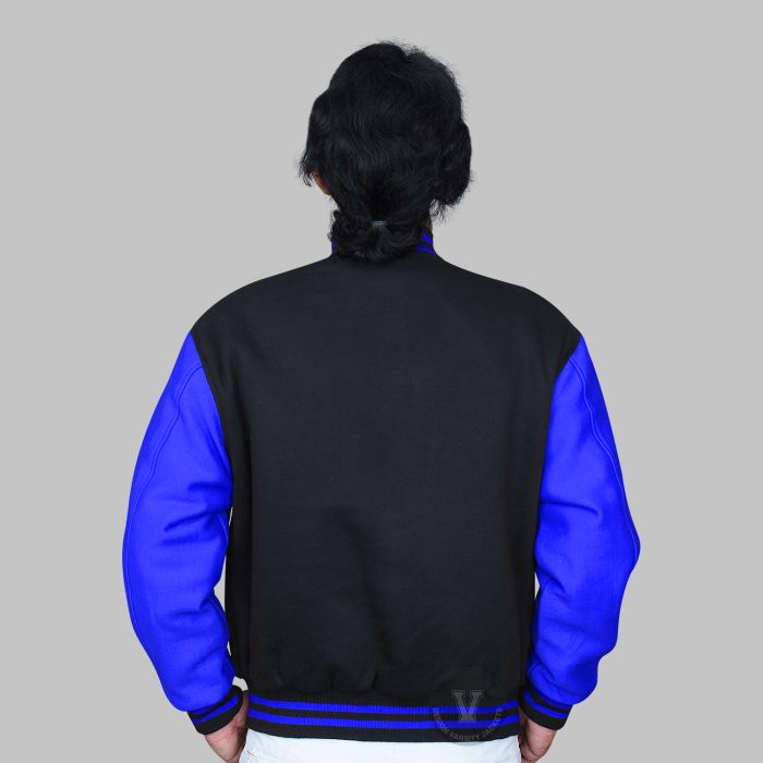 Mens Designer Varsity Jacket back
