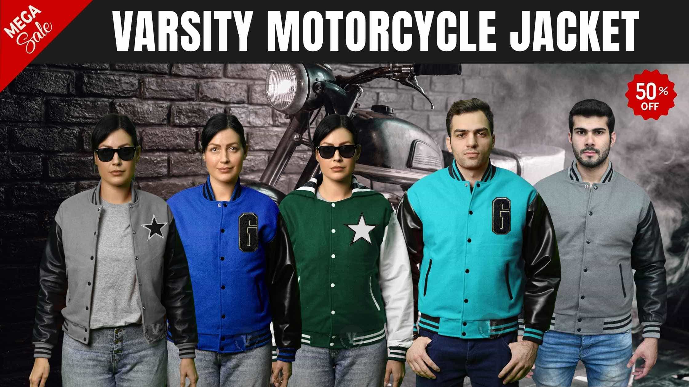 biker letterman jacket