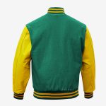 Varsity Jacket Green And Yellow