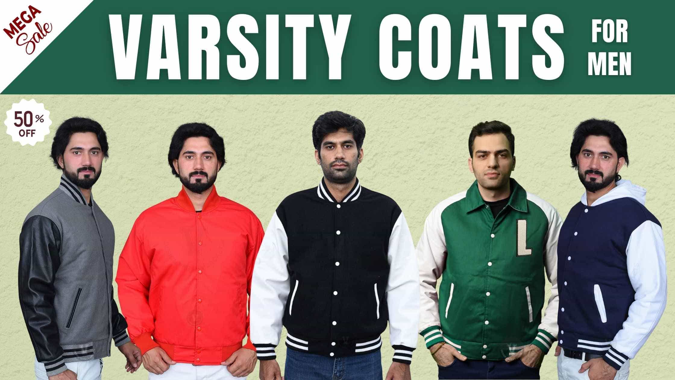 letterman jacket for high school male student