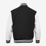 Black and White Letterman Jacket