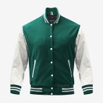 Green And White Varsity Jackets