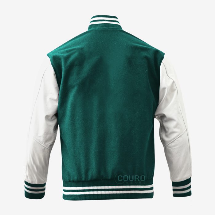 Green And White Varsity Jackets