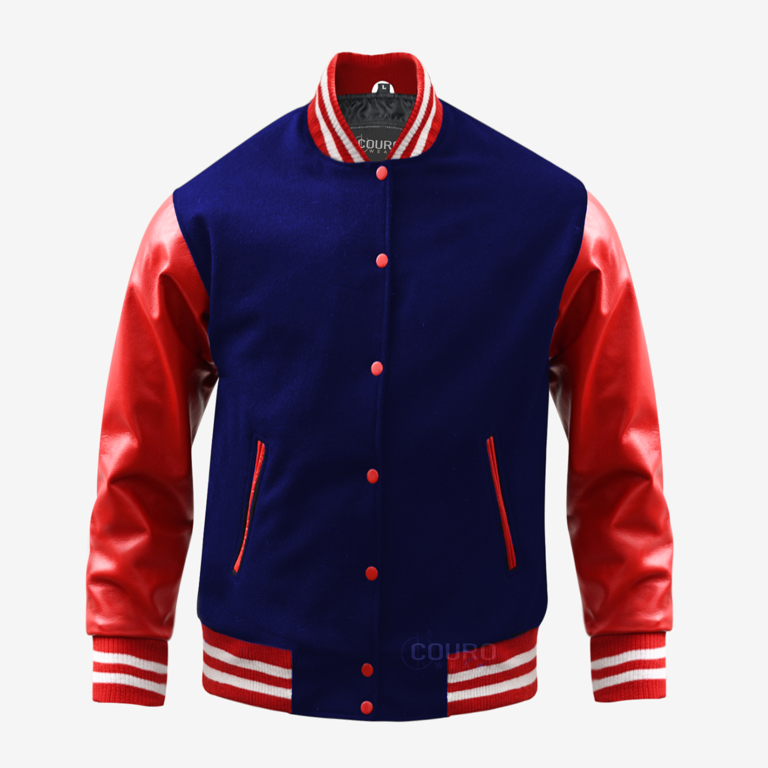 Royal Blue Varsity Jacket