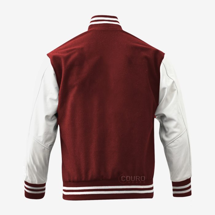 Burgundy Varsity Jacket