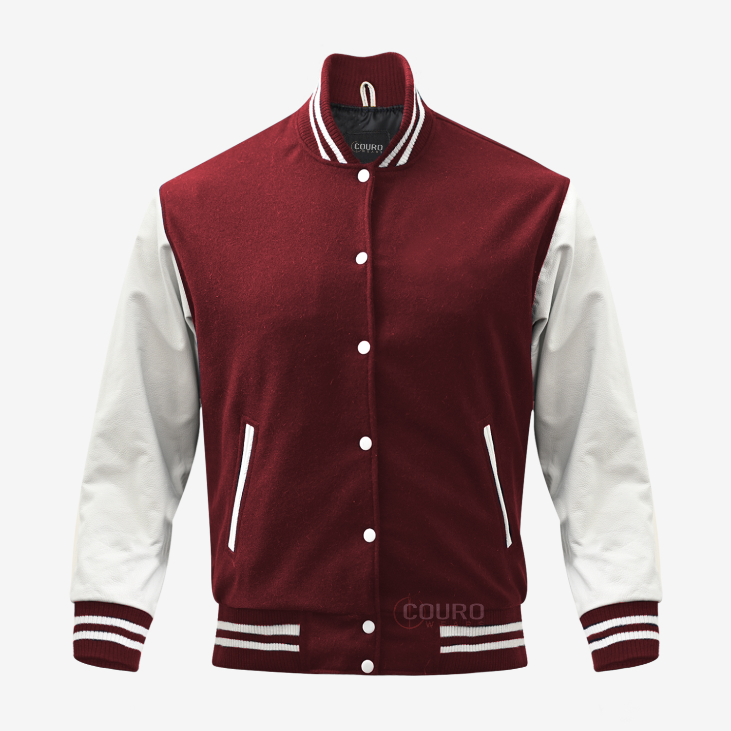 Burgundy Varsity Jacket