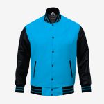 Varsity Jackets Columbia Blue And Black