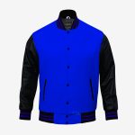 Varsity Jacket Blue And Black