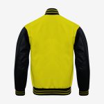Yellow And Black Varsity Jacket