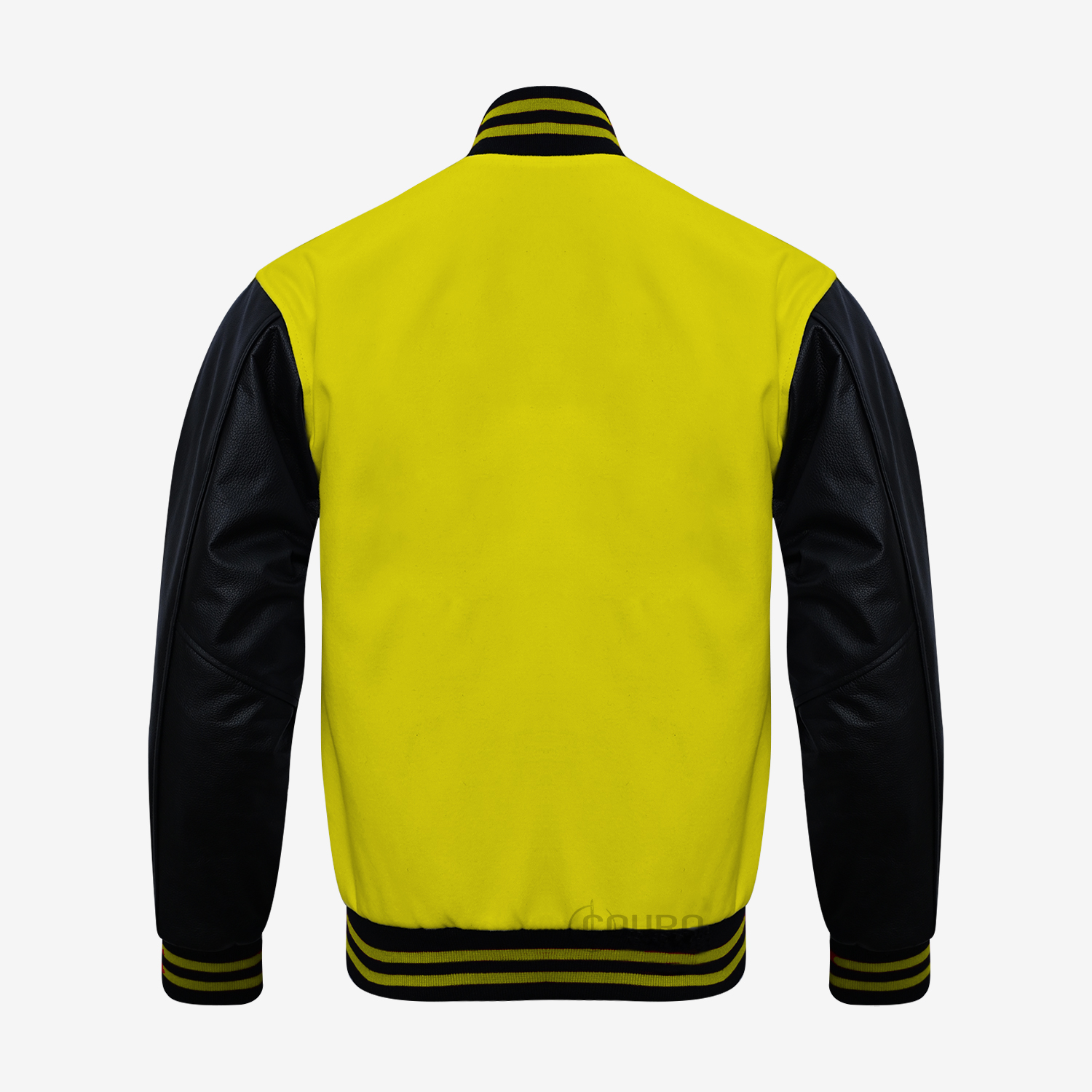 Yellow And Black Varsity Jacket
