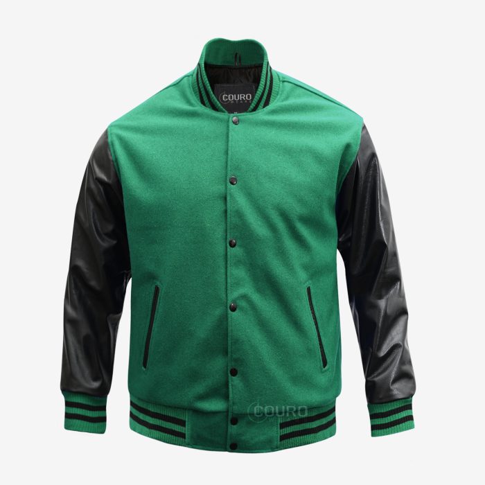 Varsity Jackets Green And Black