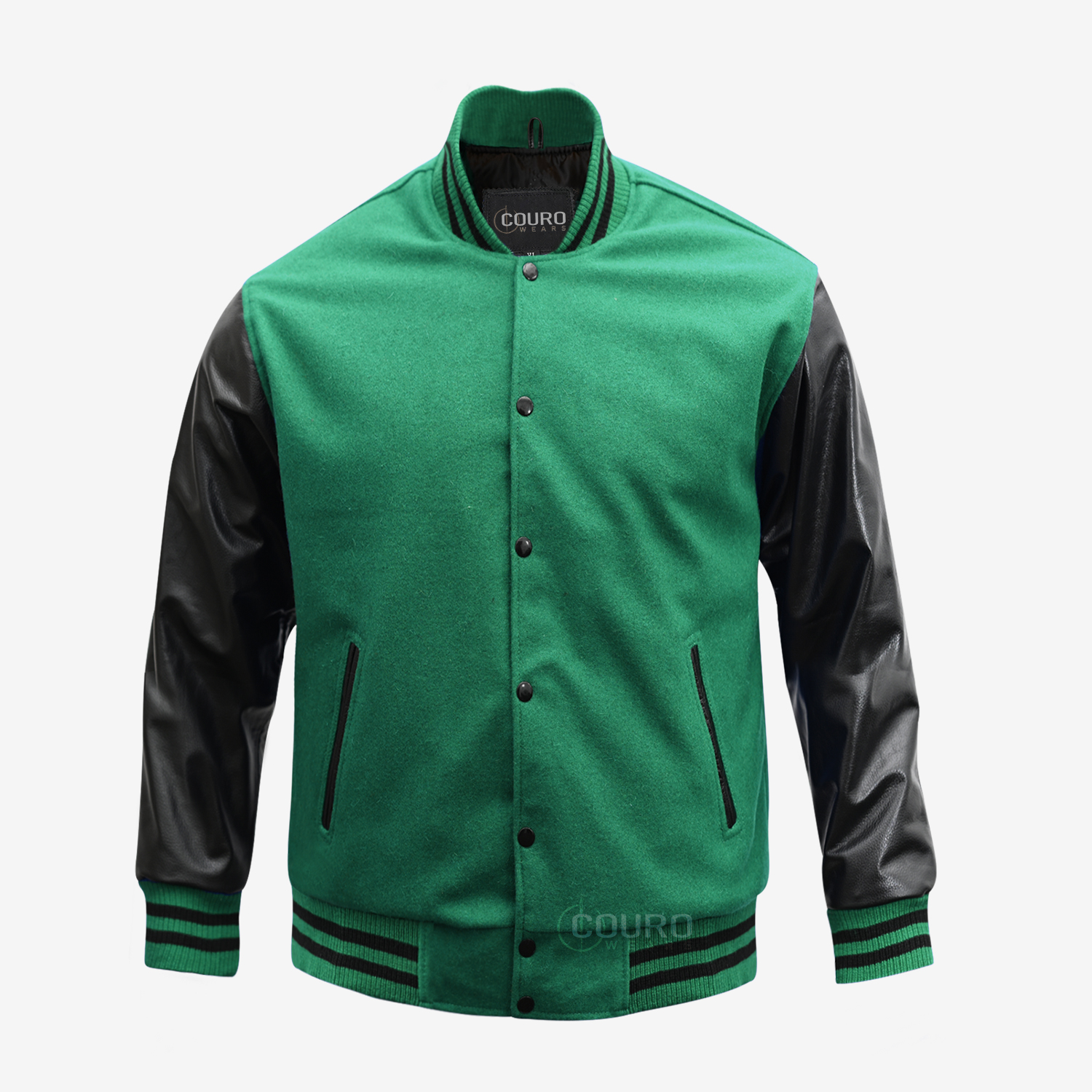 Varsity Jackets Green And Black