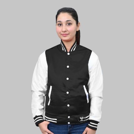 Satin Letterman Jacket Vintage