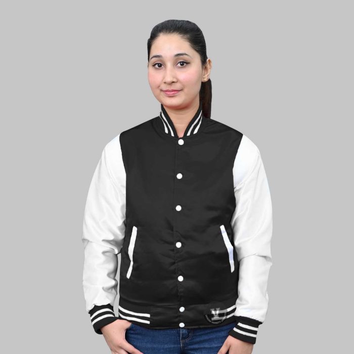 Satin Letterman Jacket Vintage