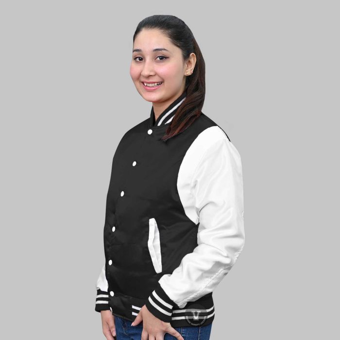 vintage satin varsity jacket