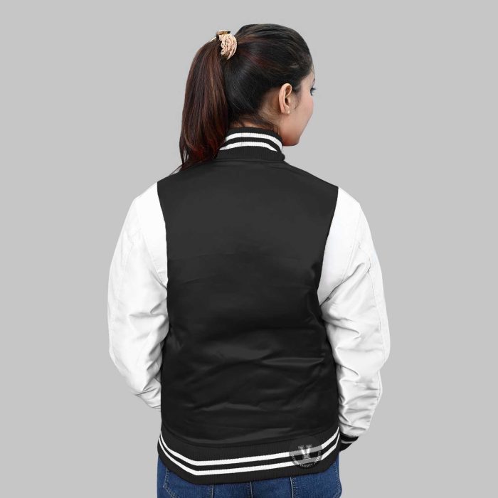 Satin Letterman Jacket Vintage