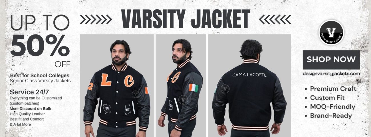 Senior Class Varsity Jackets with Custom Patches