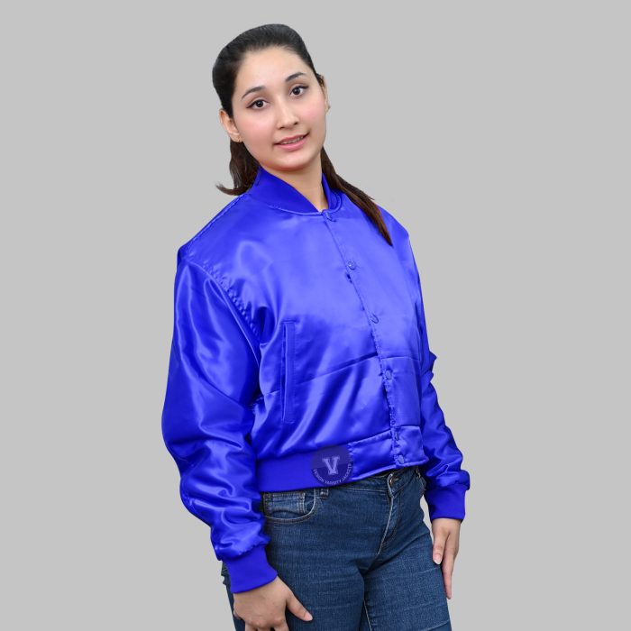 Satin Baseball Jackets Wholesale