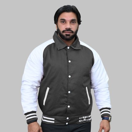 Twill Cotton Raglan Varsity Jackets
