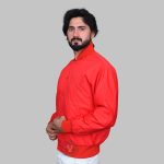 Custom Red Letterman & Baseball Jackets for Men