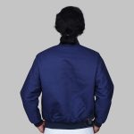 Custom Navy Blue Varsity Jacket