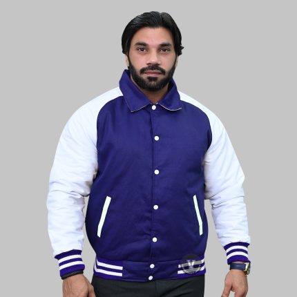 Raglan Varsity Jacket front