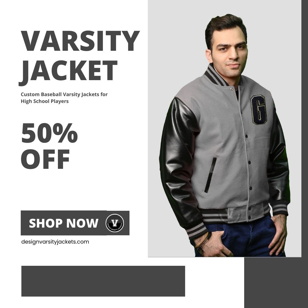 Design Varsity Jackets Baseball Varsity Jackets for High School Players